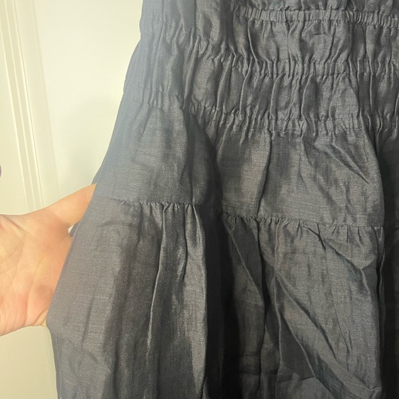 NWT J.Crew Elegant Black Maxi Dress - Picture 7 of 9